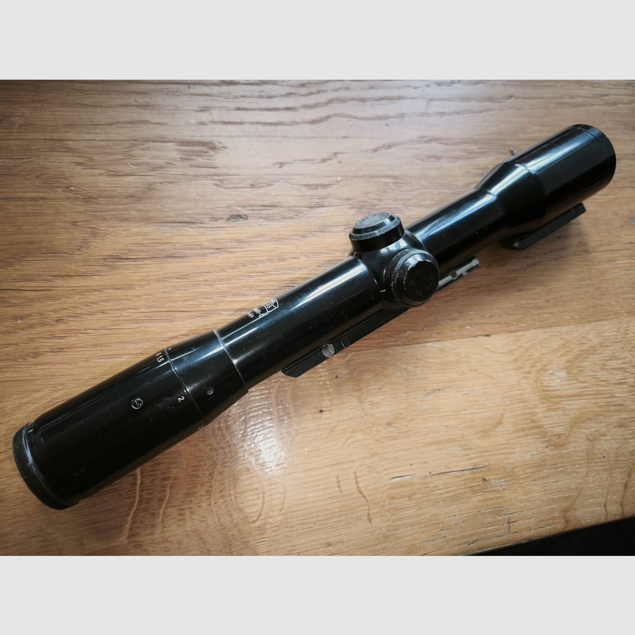 Scope Zeiss Diavari 1,5-6x36, reticle 11, scope rail, imagen 2 de 5