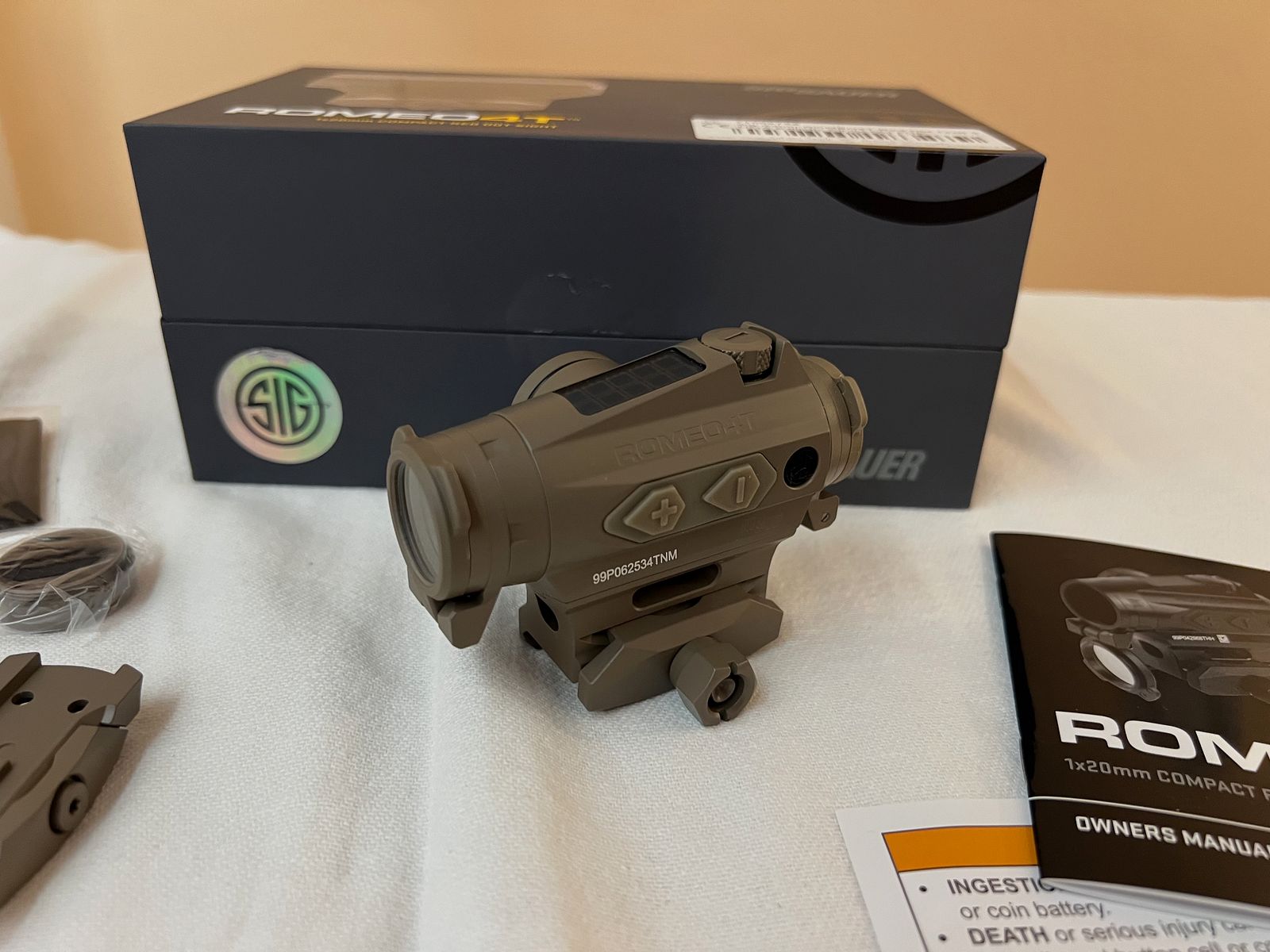 Sig Sauer Romeo 4T FDE Solar Nuevo NP 849€