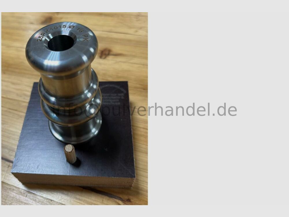 Stand cannon PK new stainless steel, beautifully shaped very loud stand cannon, from € 99.- made in Germany