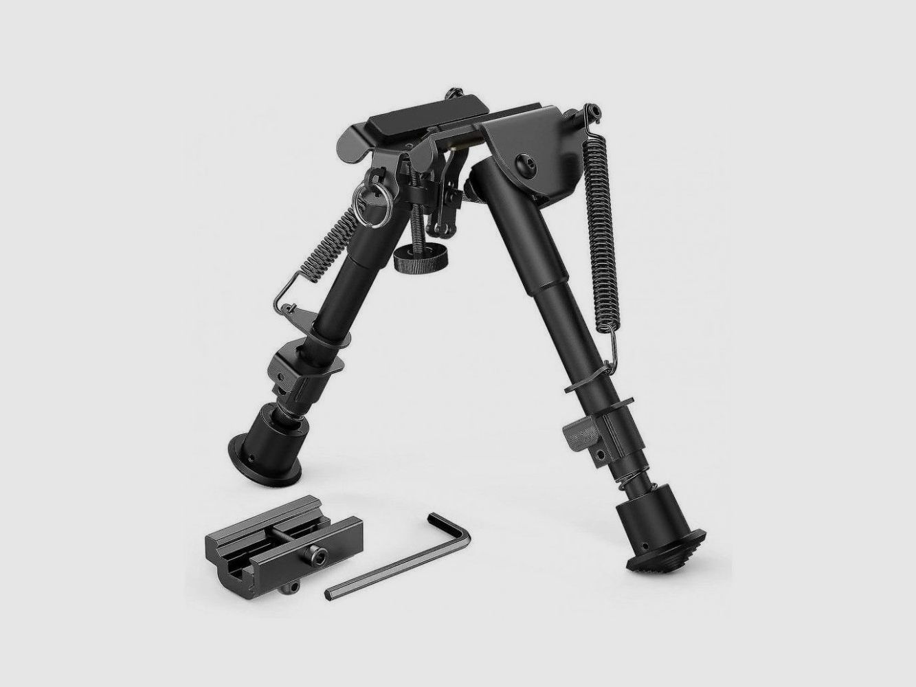 Fuzyon BIP02 Zweibein für Schießen verstellbar 15-23 cm - Maximale Präzision Picatinny & Sling, Bild 1 von 3