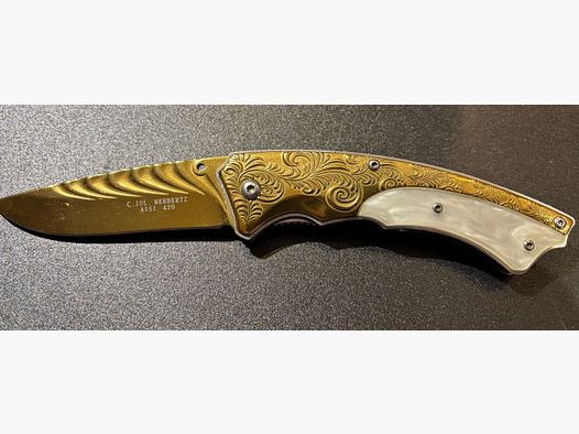 Herbertz Messer Vitrinenstück Neu!