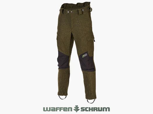 Pfeiffer Sicherheitssysteme Lodenhose ohne Gamaschen Grün Schwarz
