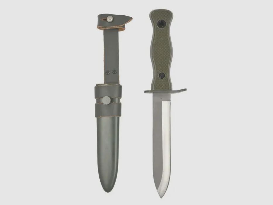 BW vechtmes, olijfgroen, replica volgens TL van de Bundeswehr