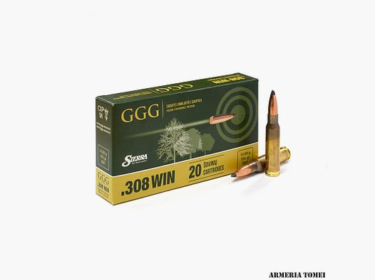 SIERRA – GGG 308 WIN 10,69g / 165gr SBT