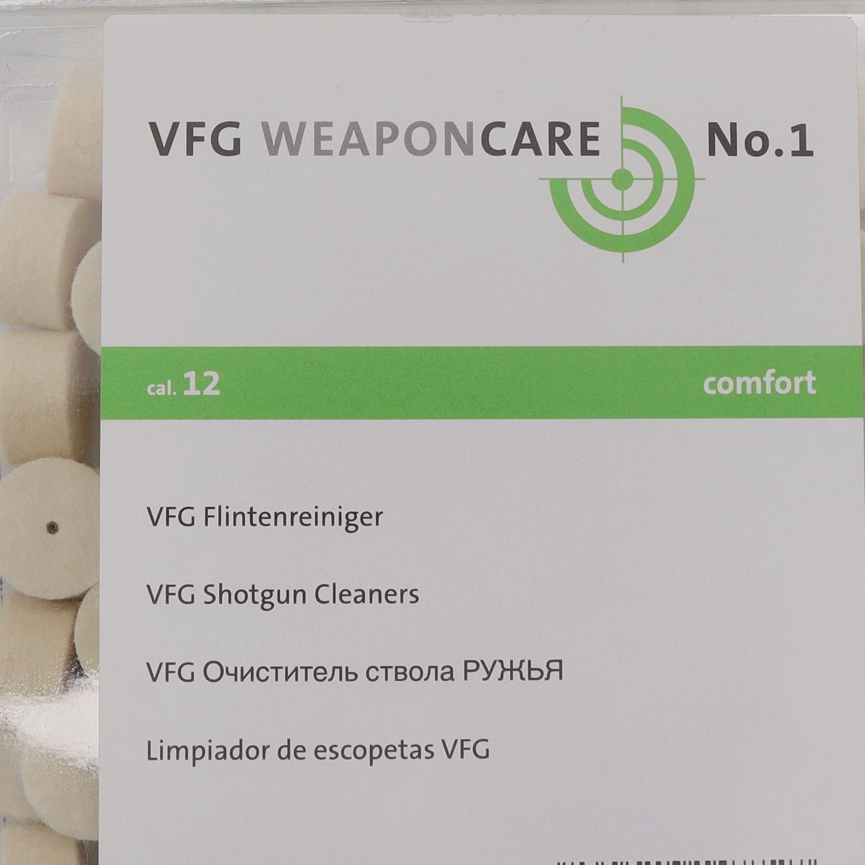 VFG Pulitore per canne ''Comfort'' - Cal. 12 (25 pz.)