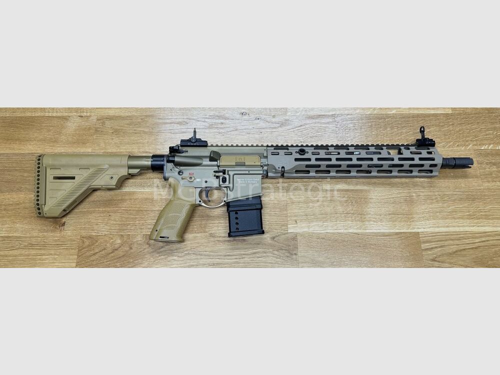 Heckler & Koch MR223 A3 Slim-Line 14,5" Lauf - M-LOK Handschutz halbautom. Büchse .223Rem - langer Handschutz M-LOK - viele weitere H&K Tuning Parts - ähnlich KSK G95K - zivile Version H&K G95K mit G95K Upgrades / HK416 H&K 416 / MR 223 A3