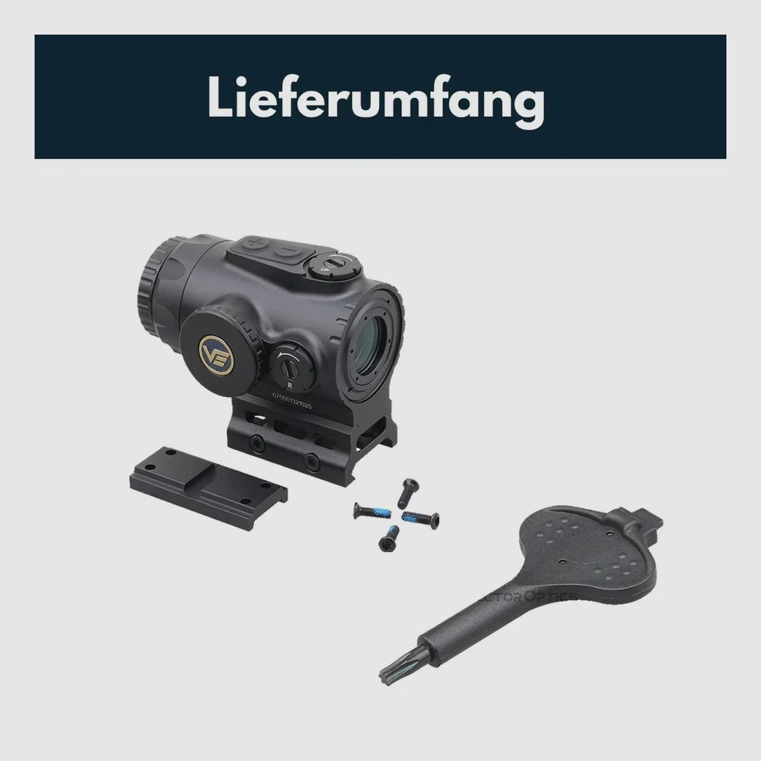 Vector Optics SCPS-M01 Paragon 1x16 Micro Prism Scope