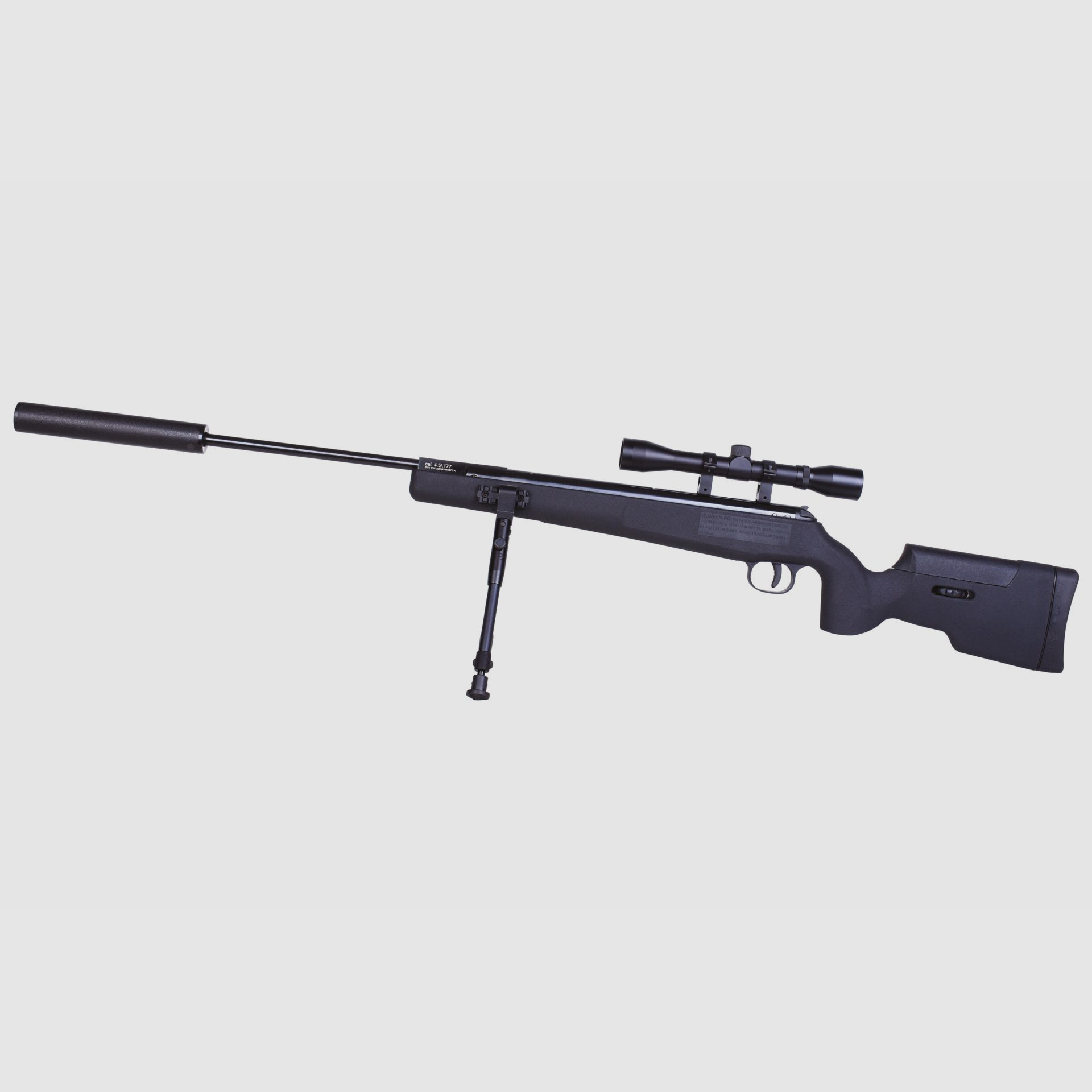 airmaX Luftgewehr SR1250S Sniper 4,5mm (.177) Diabolo Knicklauf Druckluft