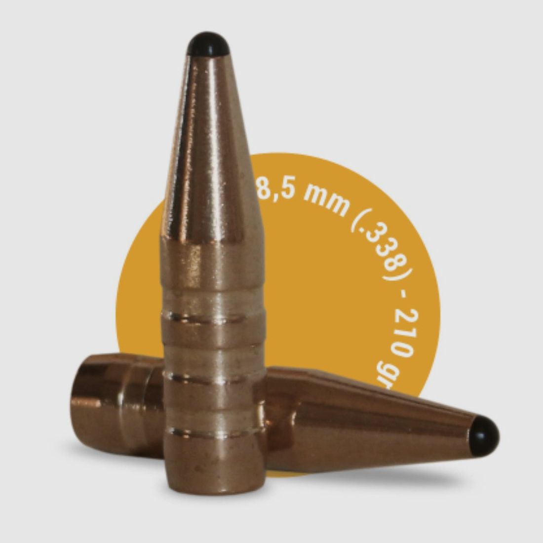 Fox Classic Hunter Bullets, 8,5mm (.338) - 210gr, 13,6g 50er