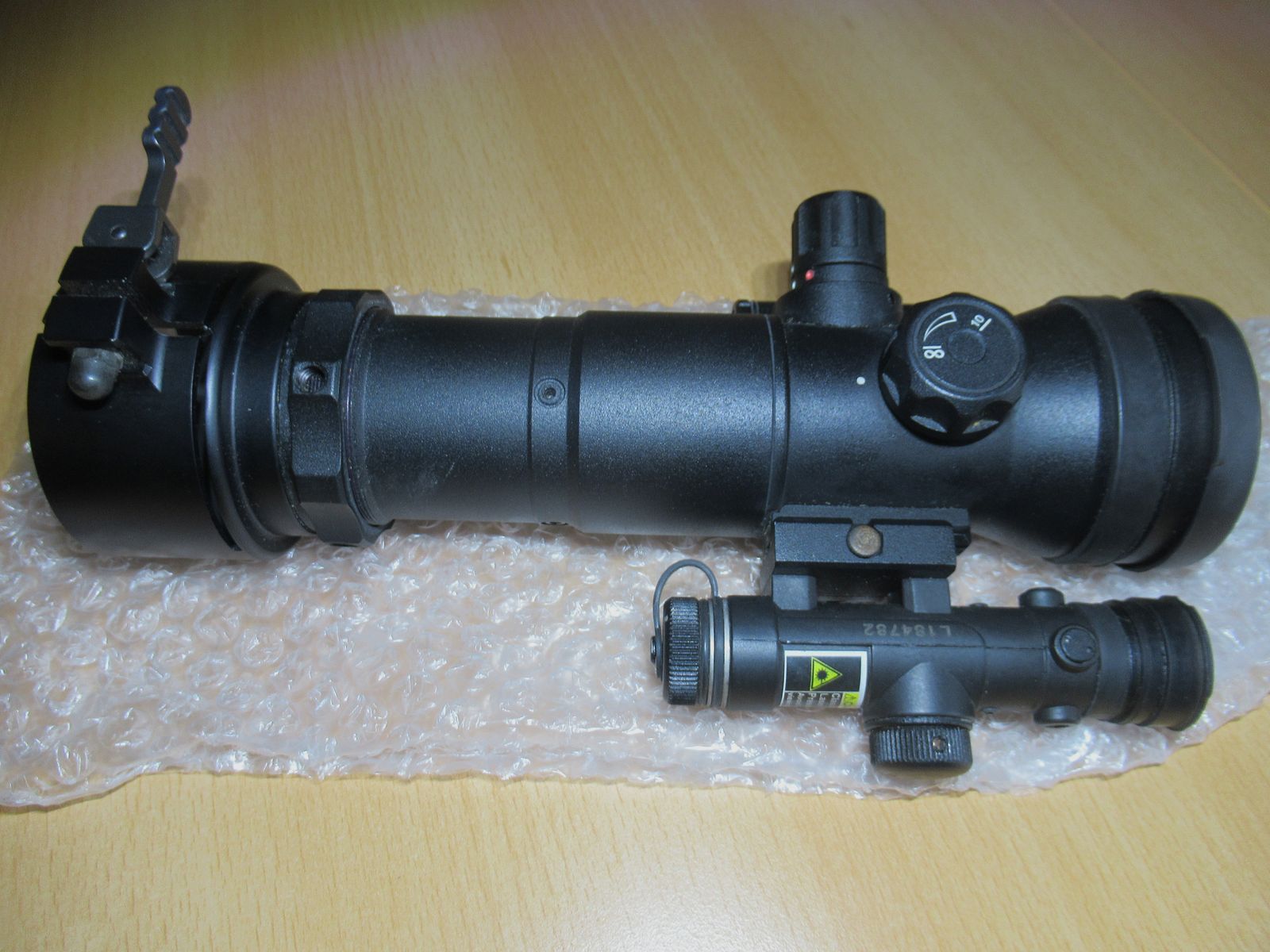 Dispositivo di visione notturna LYNX 1x53 con tubo Photonis e laser IR !! TOP !!!