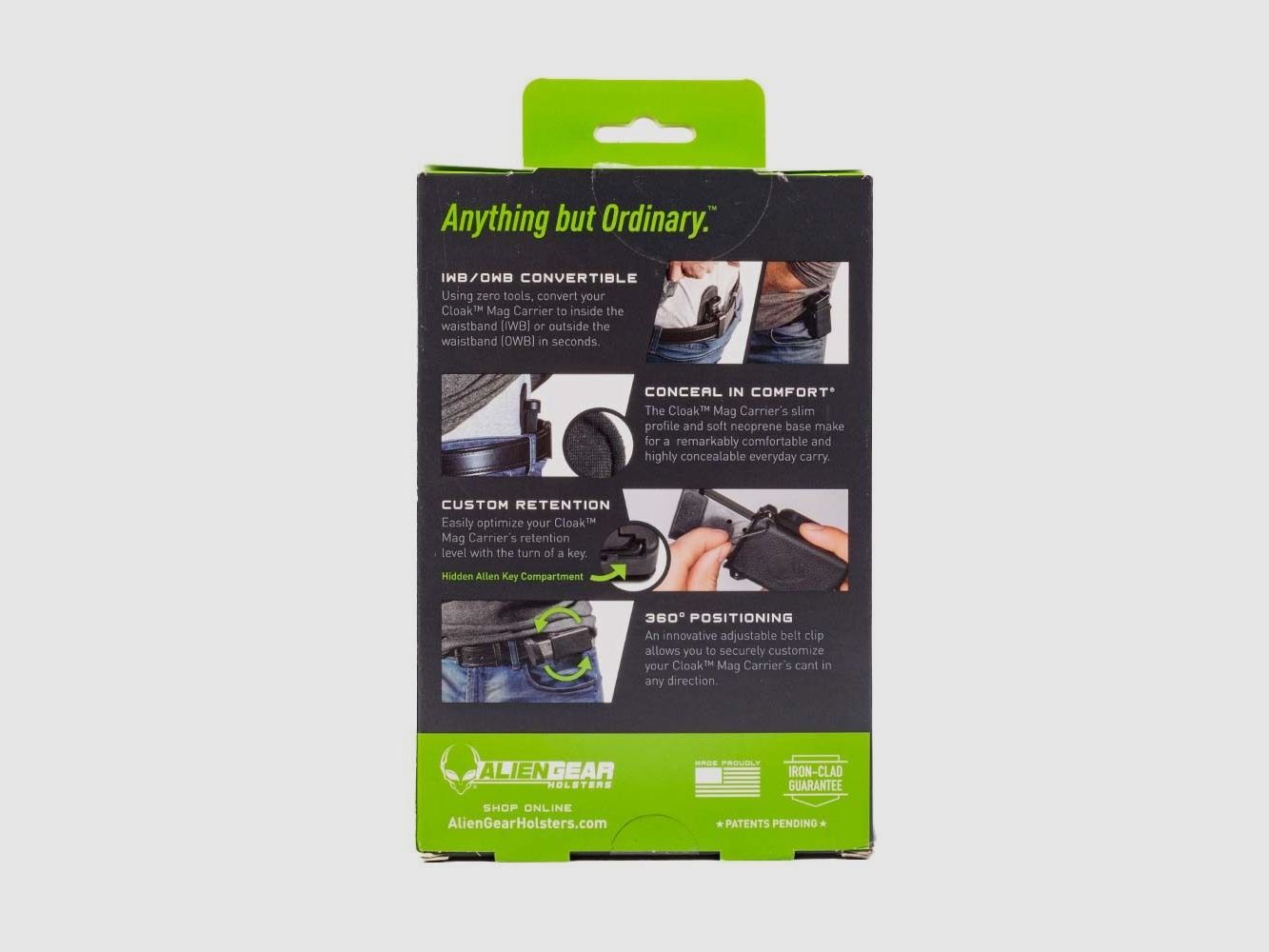 Aliengear Holsters Single Mag Carrier .45 ACP doppia pila