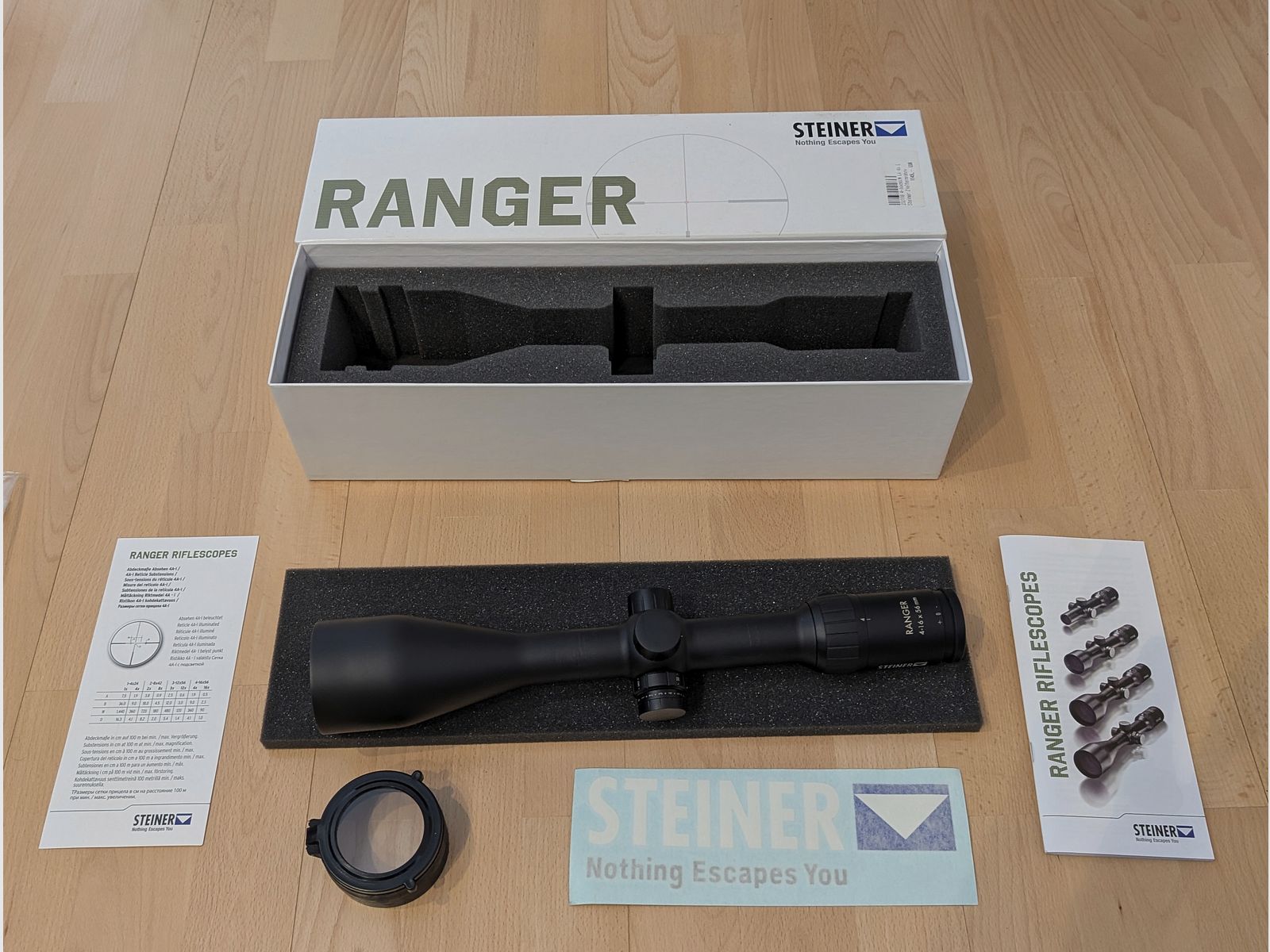 Steiner Ranger  4-16x56 Absehen 4A-I - gepflegter Zustand