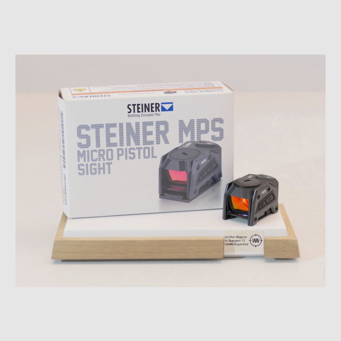 Steiner MPS Visor de Punto Rojo 3 MOA Micro Pistol
