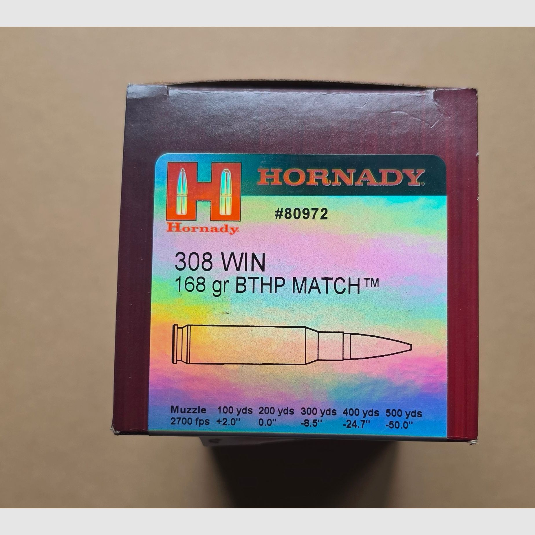 Hornady Match 308win 