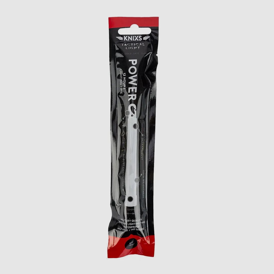 KNIXS KNIXS Knicklicht Power Tactical Light rot einzeln