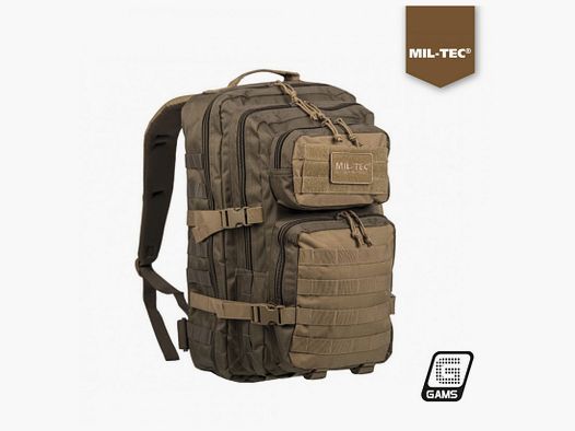 36 Liter Rucksack mit Molle-System in zwei Farben – MILTEC