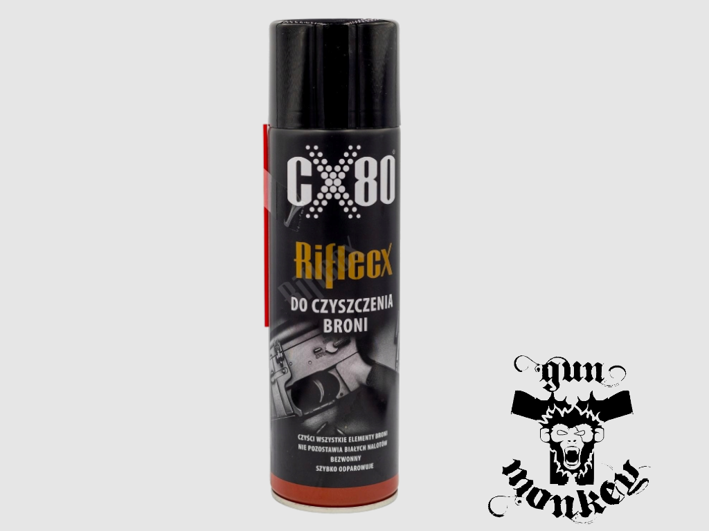 RifleCX Gun Cleaner vloeistof voor het reinigen en ontvetten van vuurwapens 500 ml (48306)