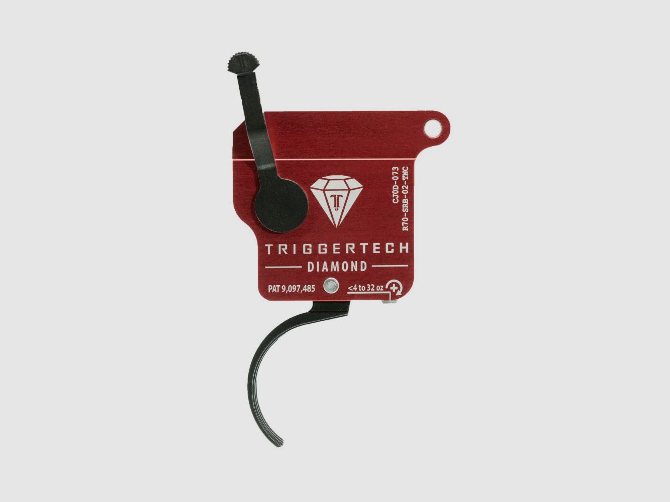 TriggerTech Rem700 Curved Diamond Black, image 1 of 3