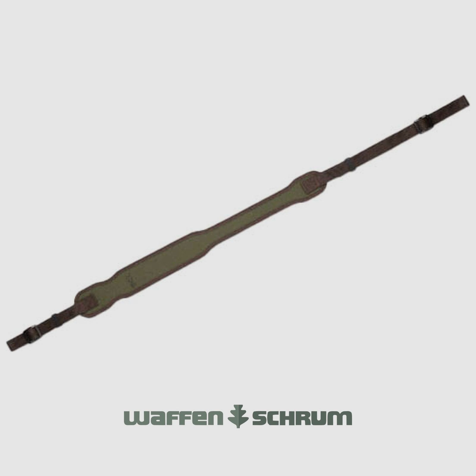 CZ Gewehrriemen Nylon/Gummi grün