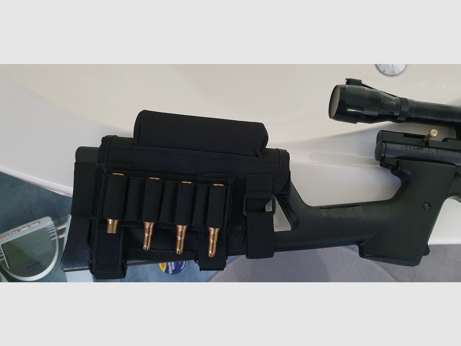 Crosman 2240 + Langschaft+Schalldämpfer (F)+ Zielvernrohr 4X32 Japan