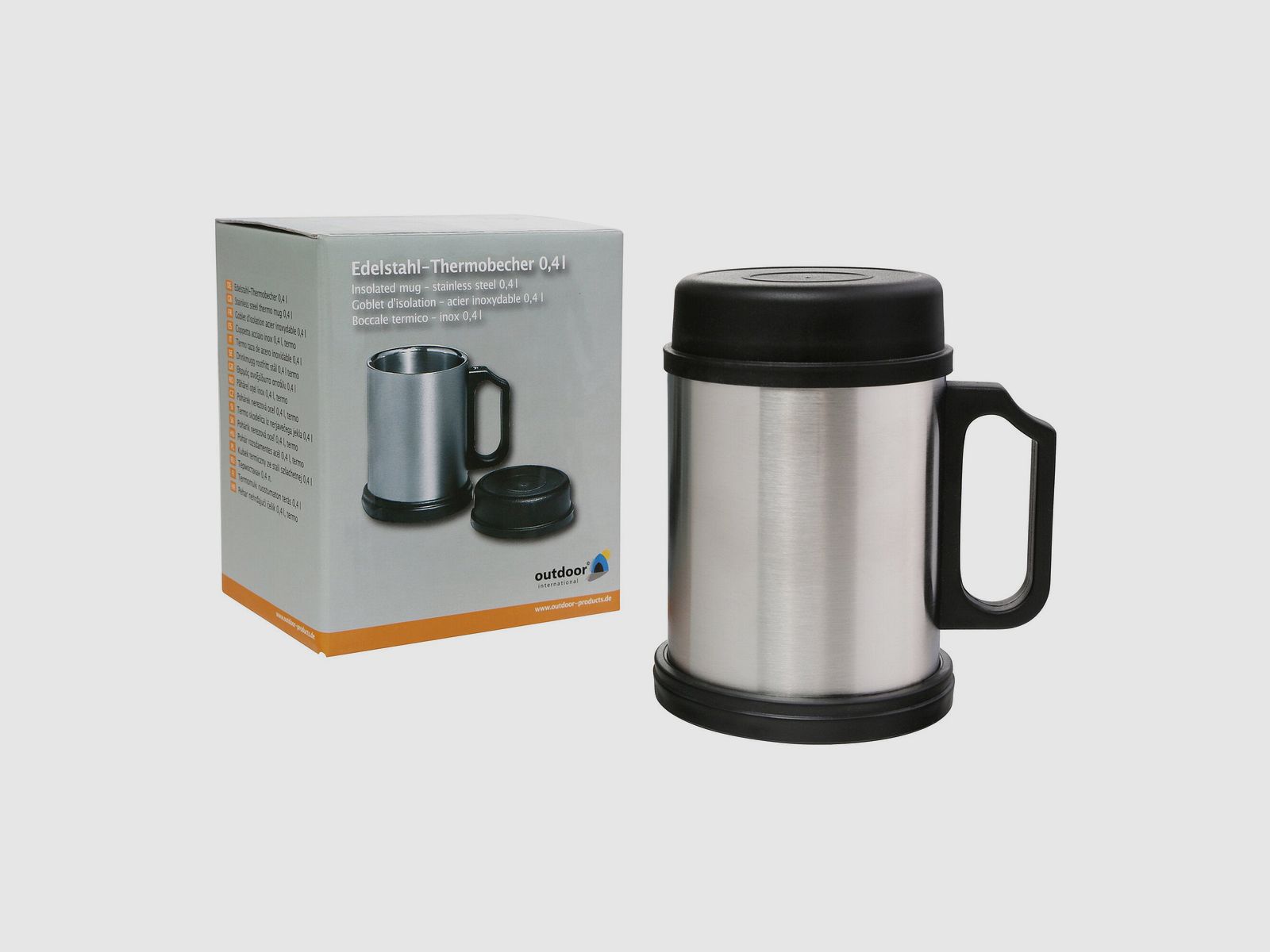 Insulated Drinking Cup Stainless Steel, image 2 of 2