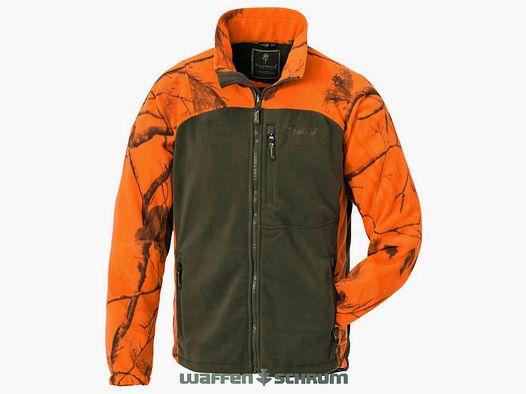 Pinewood Kinder Fleecejacke Oviken Realtree AP Blaze/H.Green