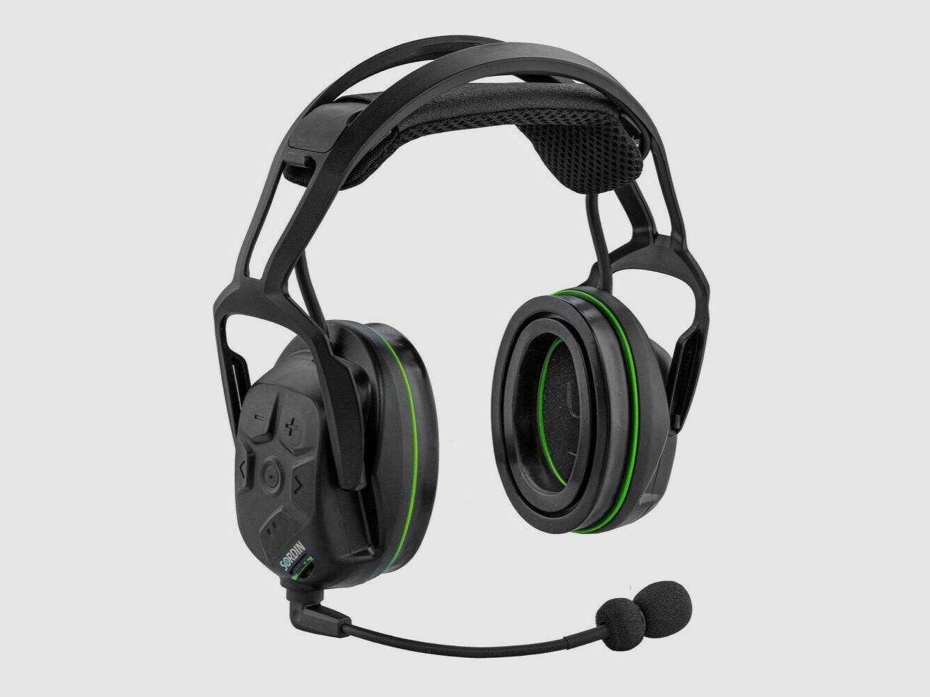 Electronic earmuff Sordin Sharp-1B with microphone, image 1 of 10