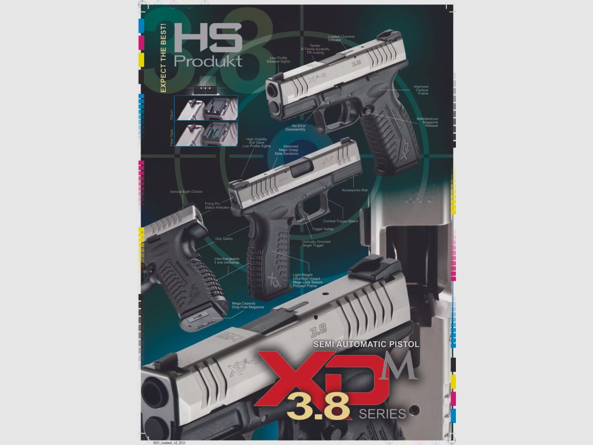 HS Produkt XDM-9 3.8 cal 9X19