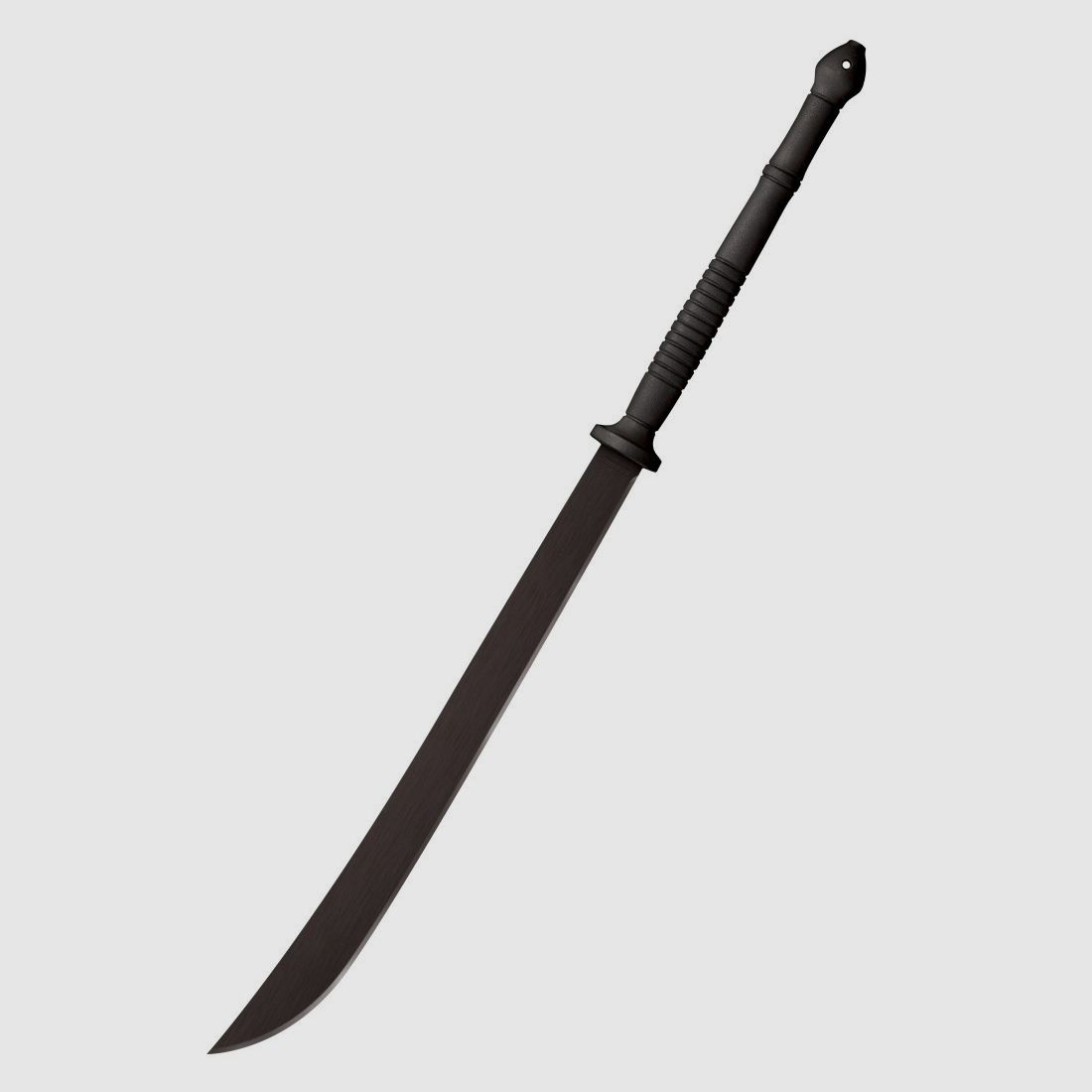 Thai machete with curved blade