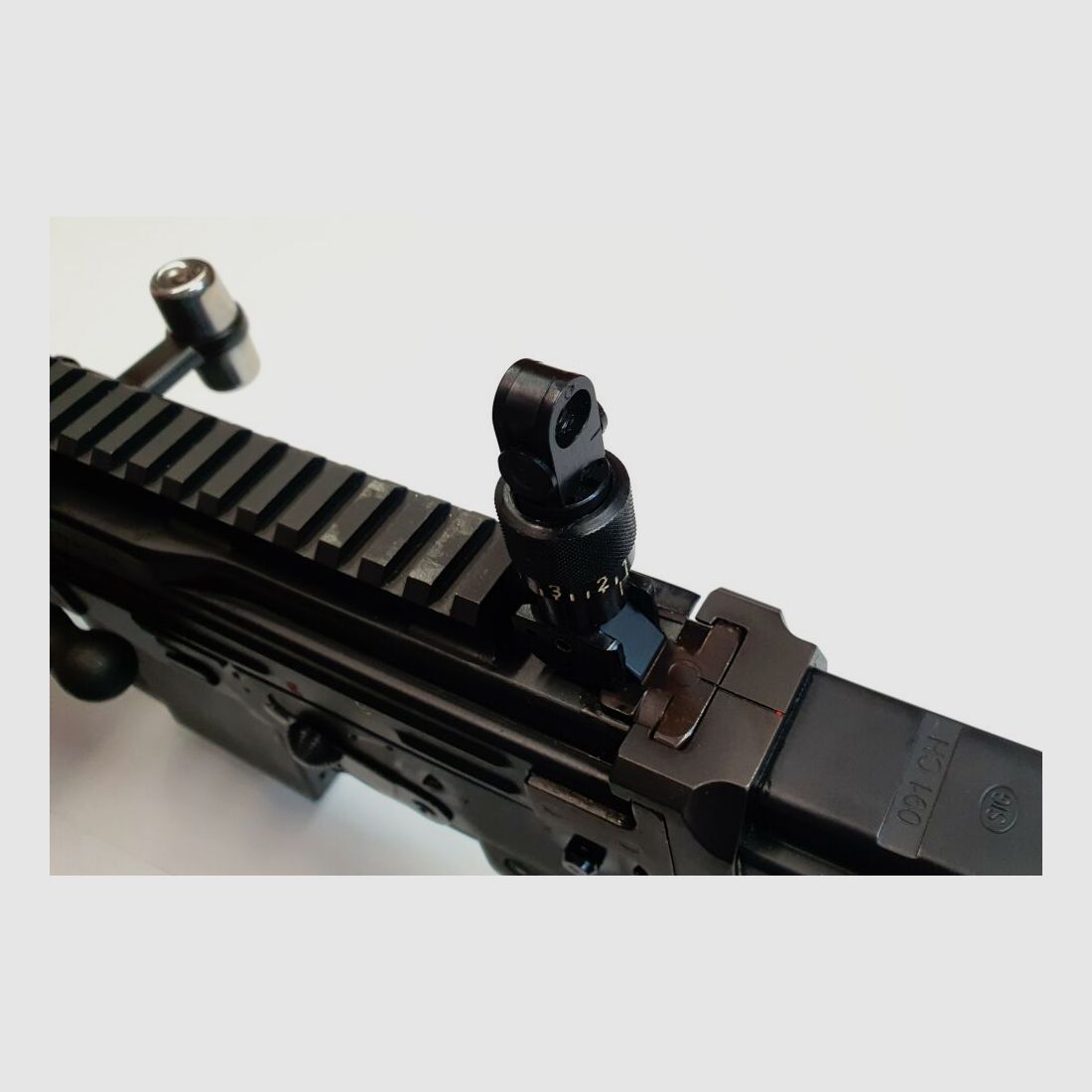 Schwaben Arms GmbH !!!Absolute rarity!!! Self-loading rifle SAR M57 Swiss Match, caliber .308win. similar to SIG Stgw.57/PE57