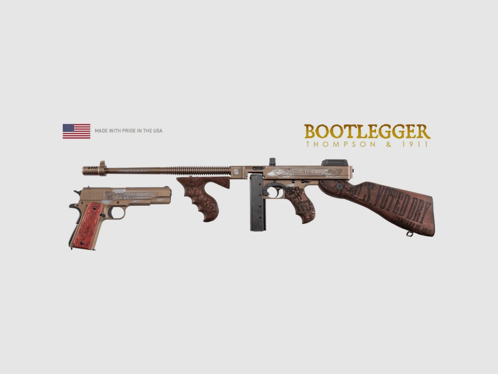 Thompson 1927A1 Special Edition 16,5'' - Bootlegger T1-14C3, zdjęcie 18 z 18