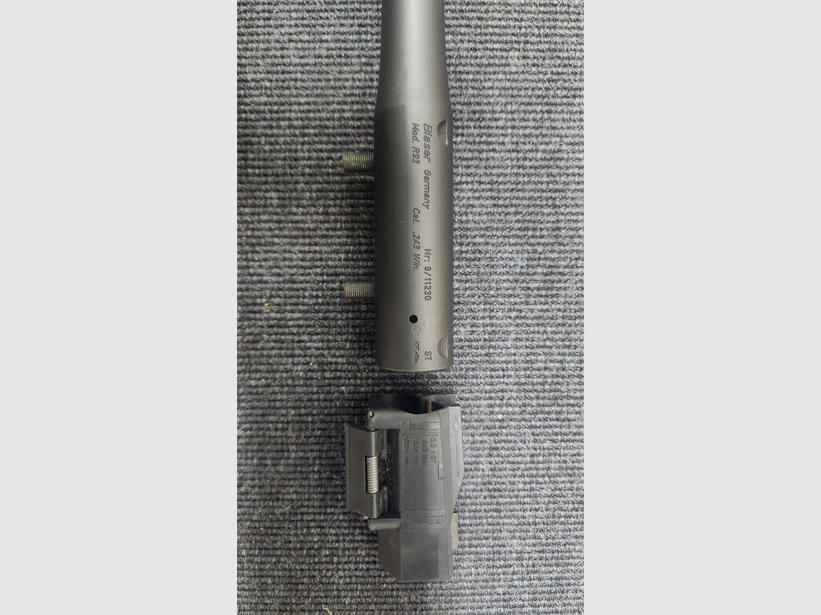 Wechsellauf Blaser R93 mit Magazin