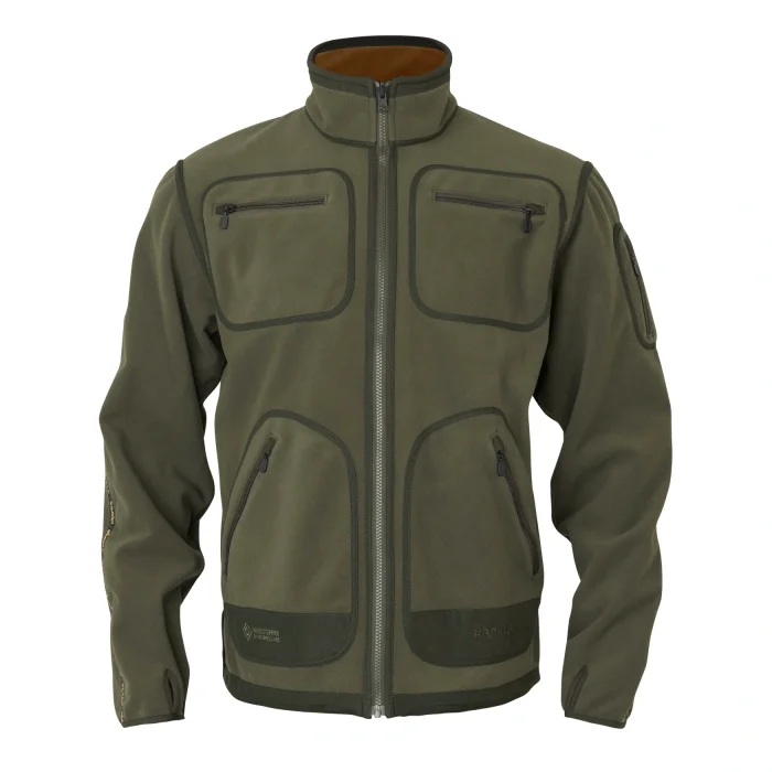 Veste polaire réversible HARKILA Kamko Fleece - Forest night/Rustique clay GORE-TEX WINDSTOPPER (102500256), image 2 sur 10