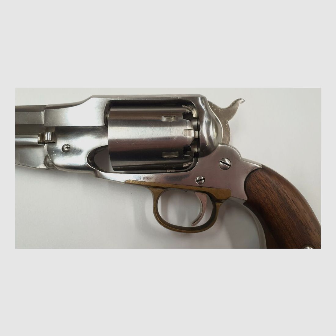 Hege-Uberti Perkussionsrevolver Remington 1858 Army Stainless