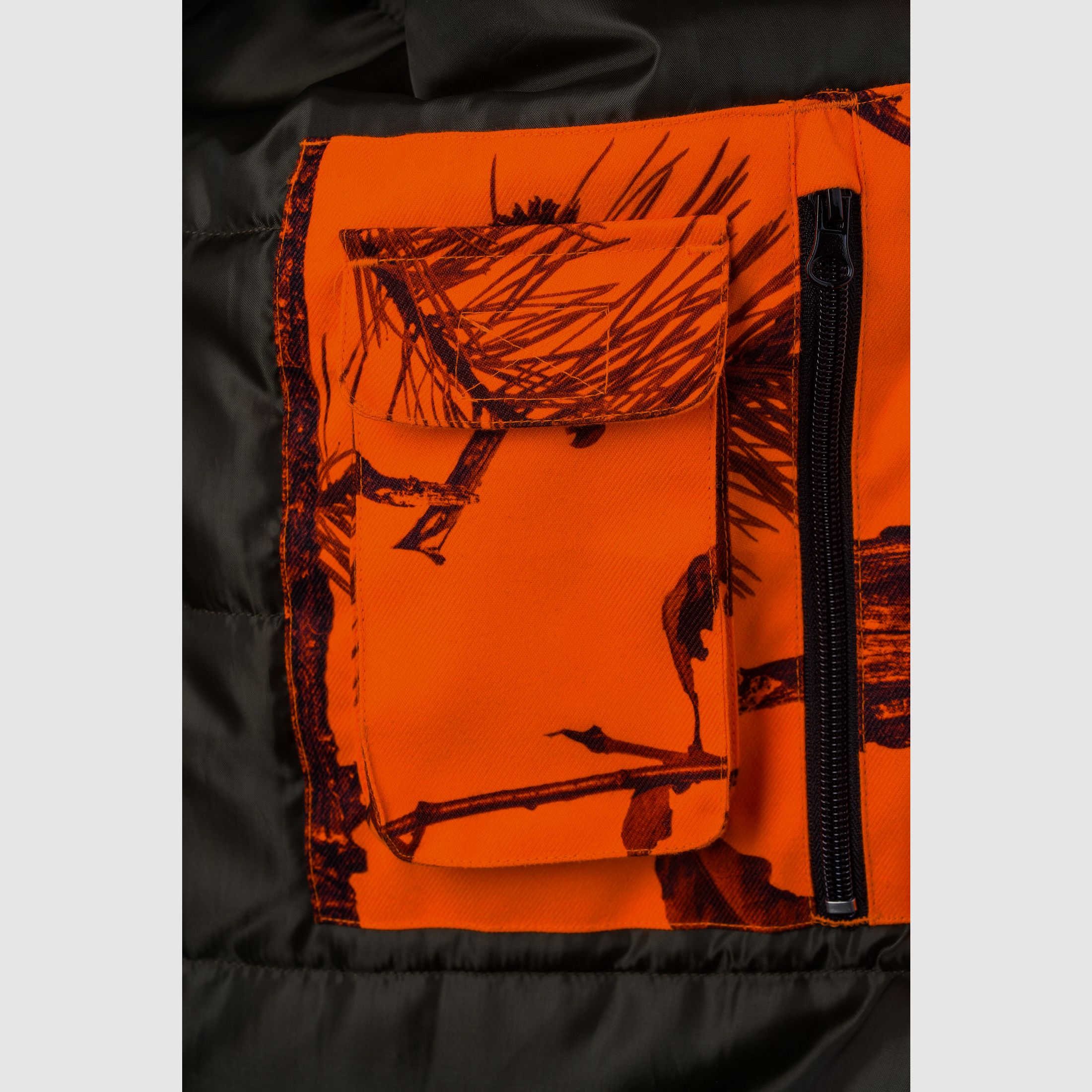 Treeland Camouflage Orange Jacke, Bild 4 von 5