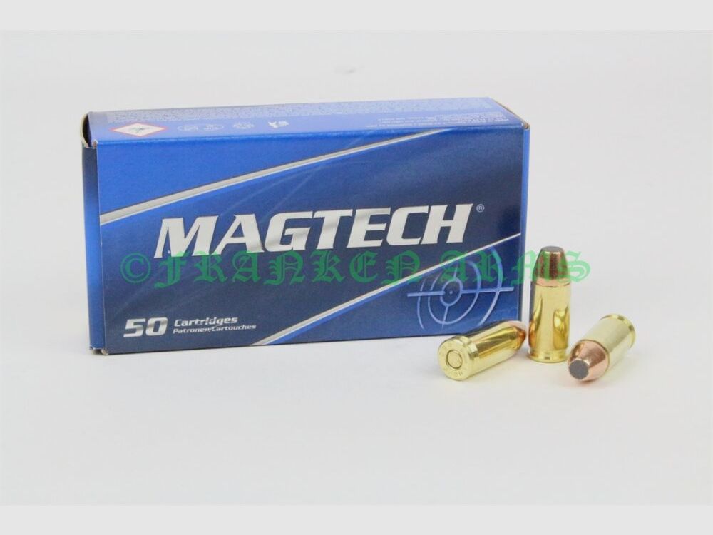 Magtech 9mm Luger JSP-FLAT 95gr. 6,15g 50 pièces