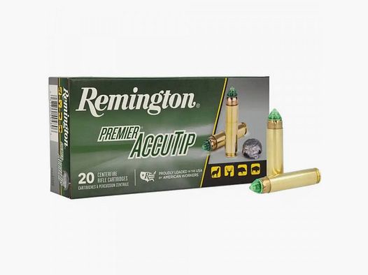 REMINGTON BÜCHSENPATRONEN - 450 BUSHMASTER ACCUTIP - 20 SCHUSS - 260 GRS. / 16,9 G.