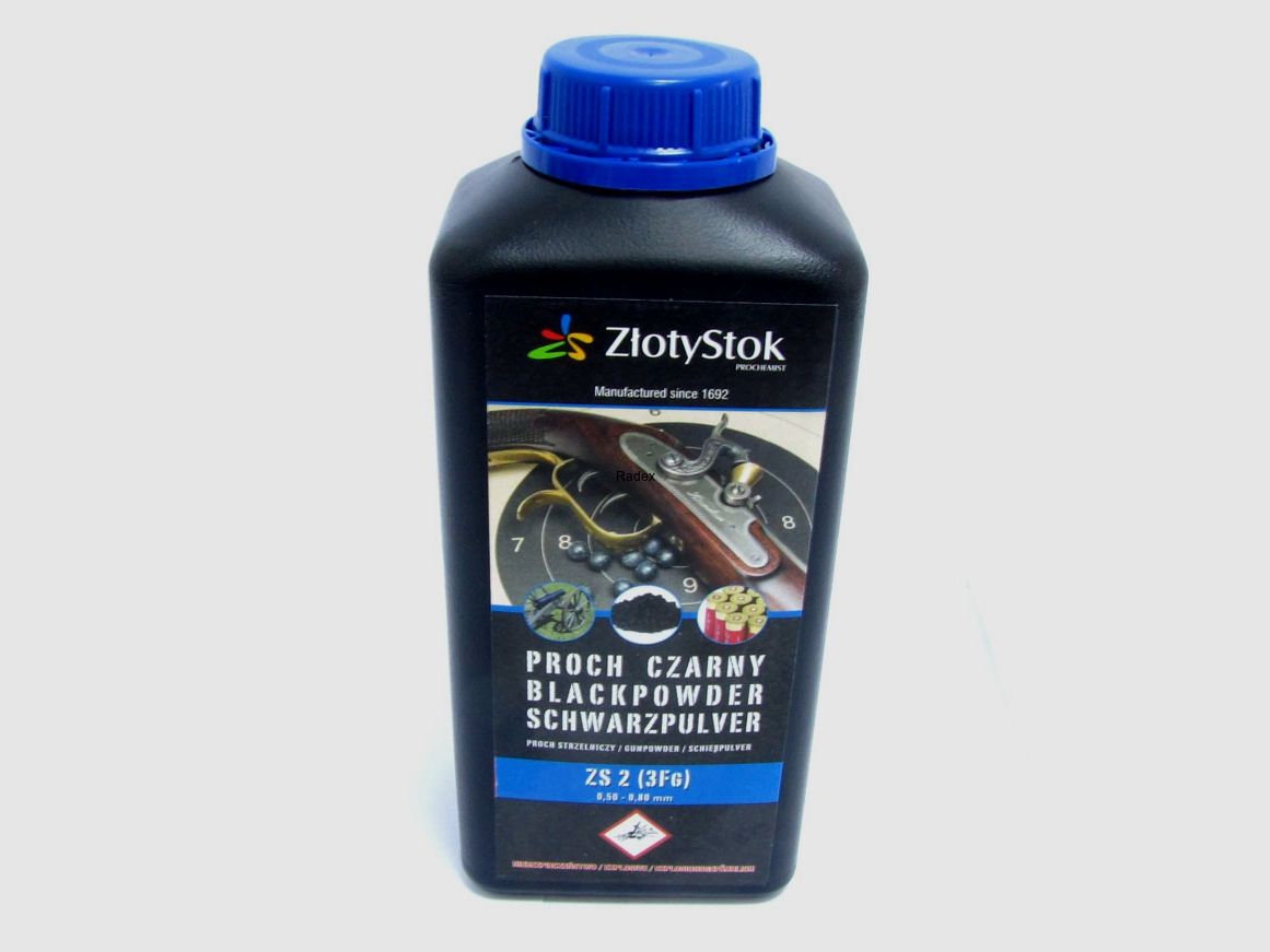 Zwart buskruit Złoty Stok ZS 2 - 1 kg