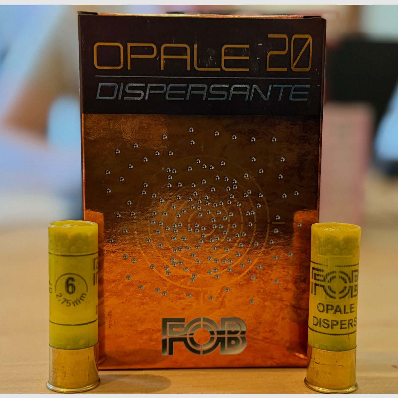 FOB OPALE DISPERSANT Éparpilleur - 20/67 - 24g - Nr. 6 (2,75mm) - Plomb