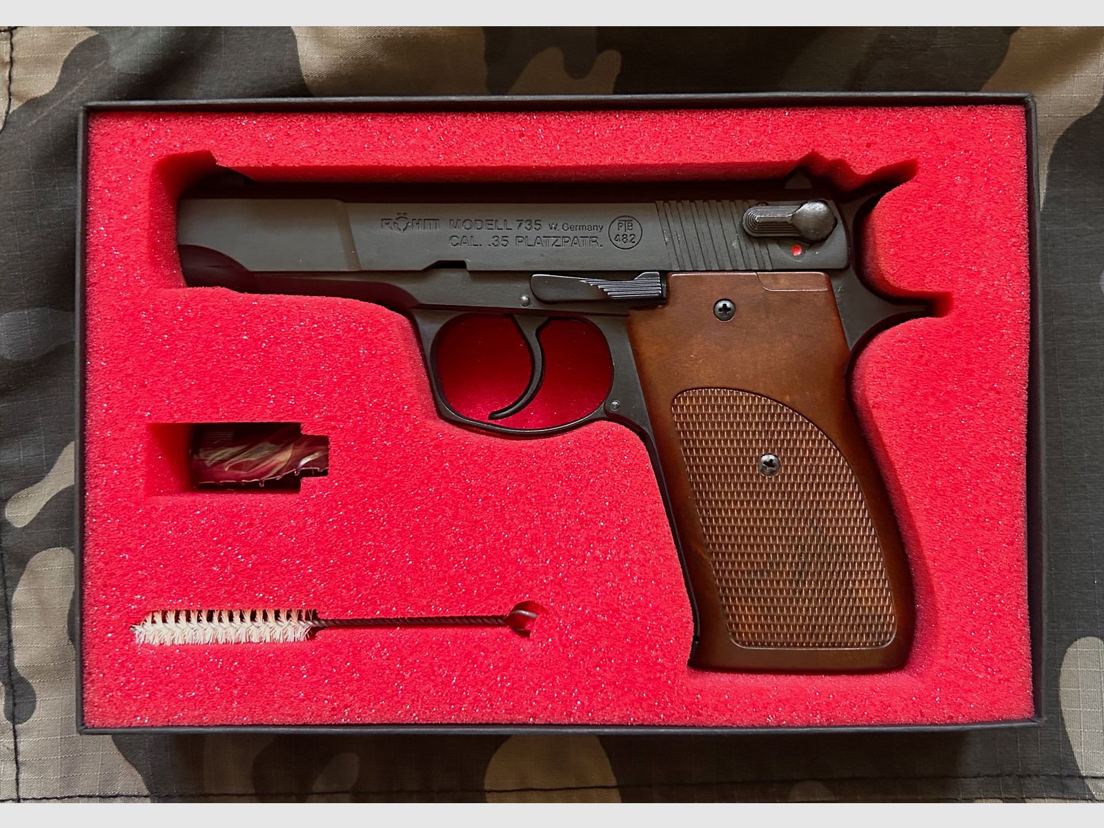 Ladenneu!! Röhm RG 735  .35 Sammlerstück! PTB 482
