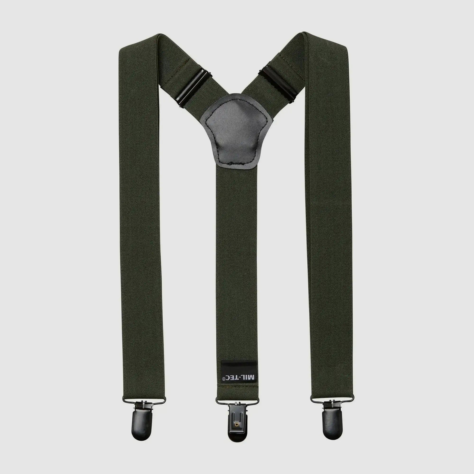 Mil-Tec Bretelles avec Clip - Olive