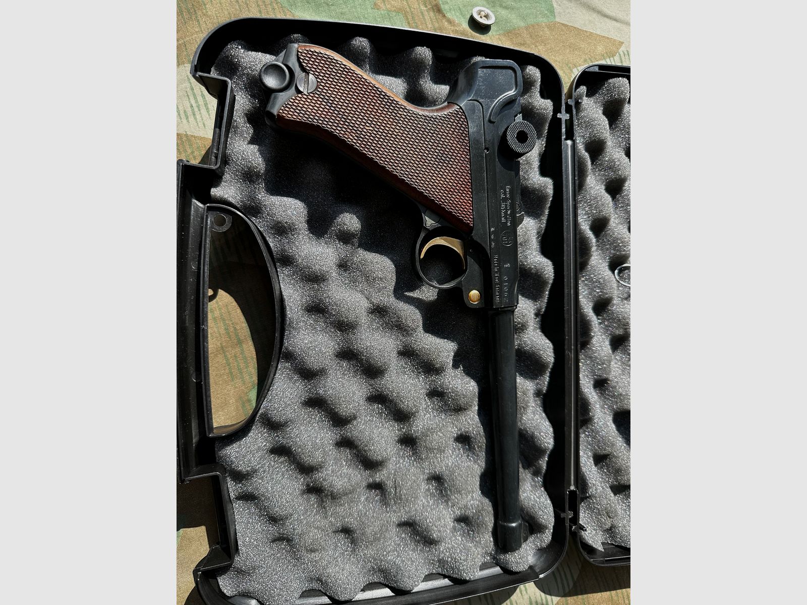 Luger 04 Marinepistole 1er Guerre mondiale 8mm coup de feu de détresse