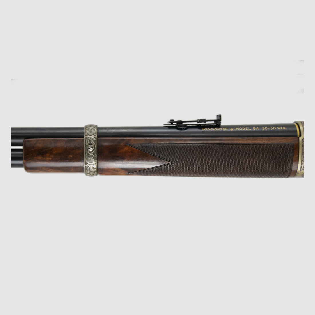 Winchester Modell 1894 „One of One Thousand“ – Gravur Meister Giovannelli – Goldauflagen – Kal. .30-30 Winchester, Bild 26 von 32