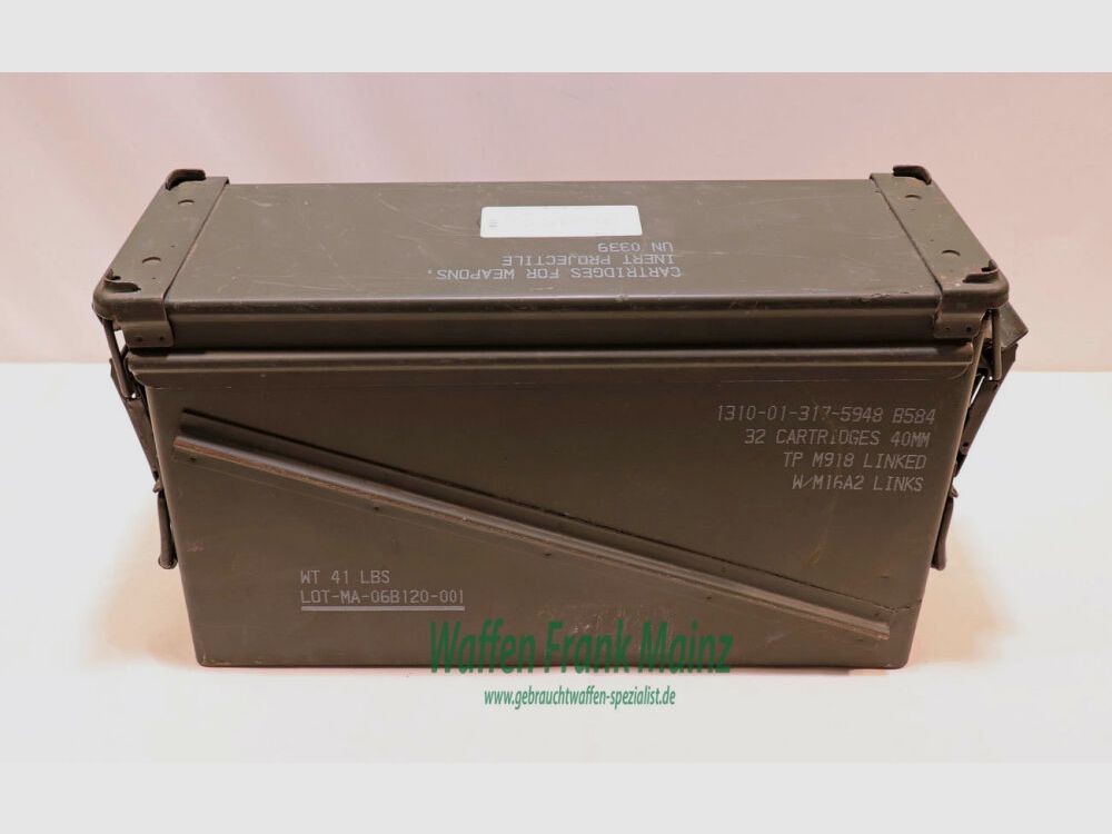 USA, Various Military Ammunition Box