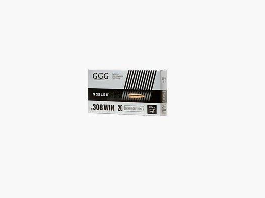 Amunicja GGG 308 Win GPX13 HPBT 10,90g(168gr)