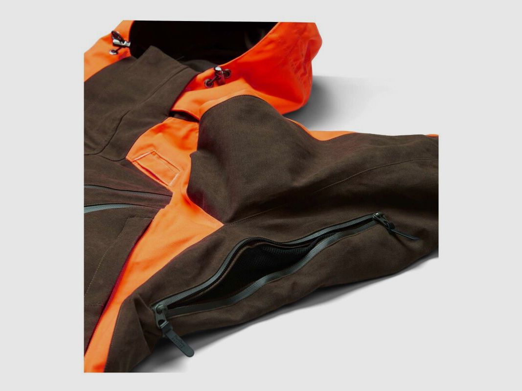 Northern Hunting Herren Drückjagdjacke Thor Gunnar Grün-Orange