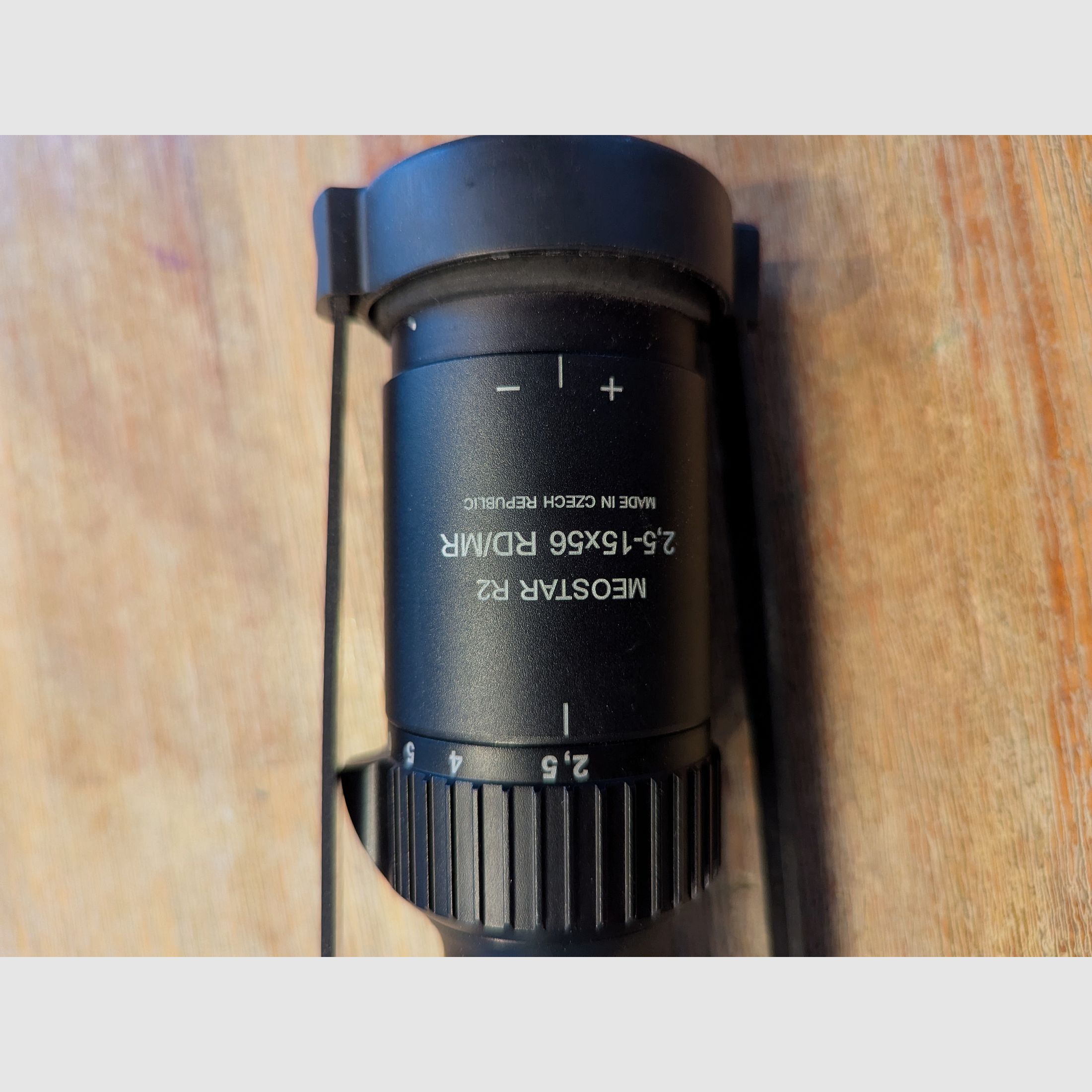 Meopta MeoStar R2 2,5–15x56 RD/MR – Zeiss Innenschiene – Leuchtabsehen