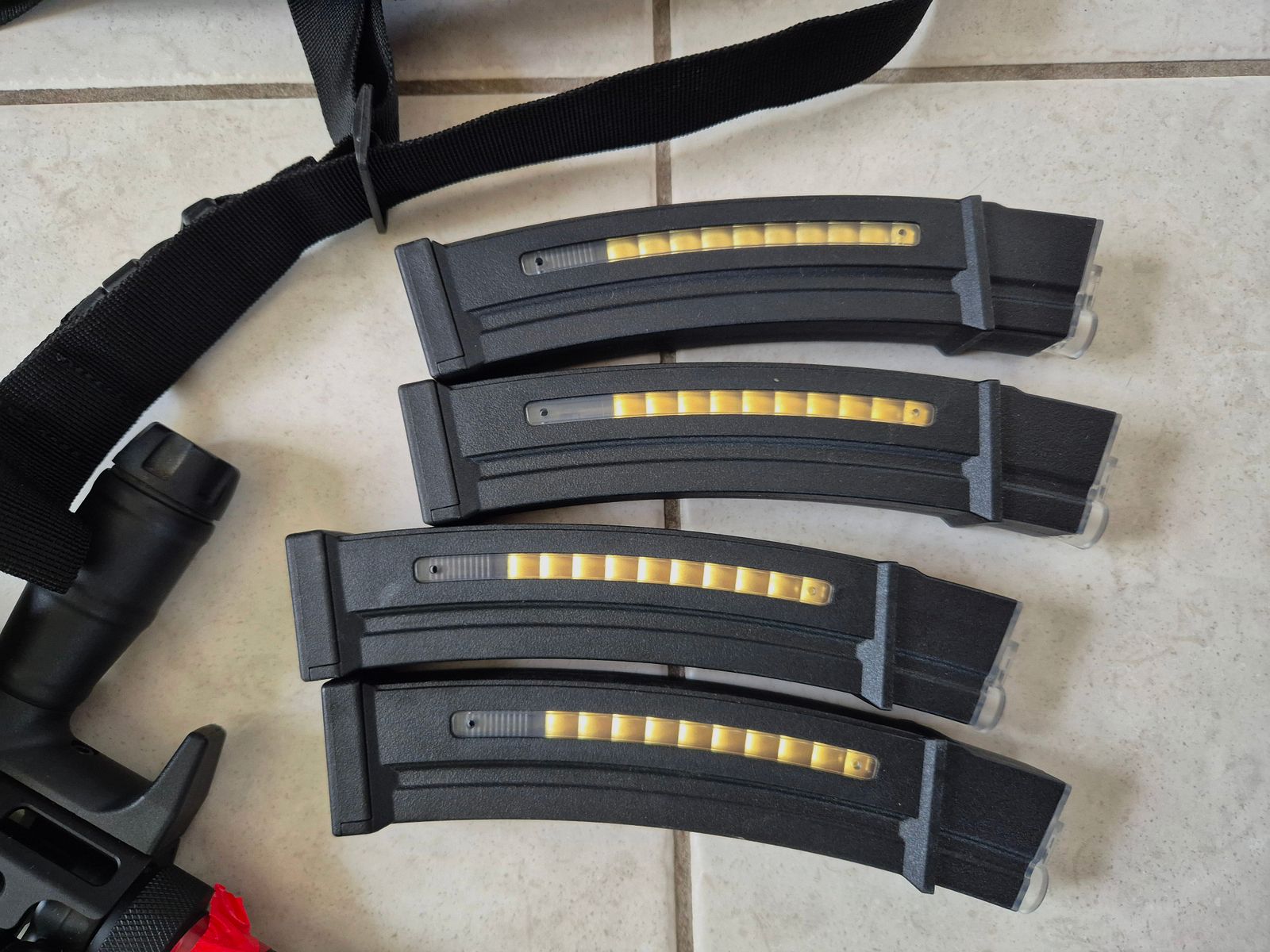 Équipement complet, MP5, Glock