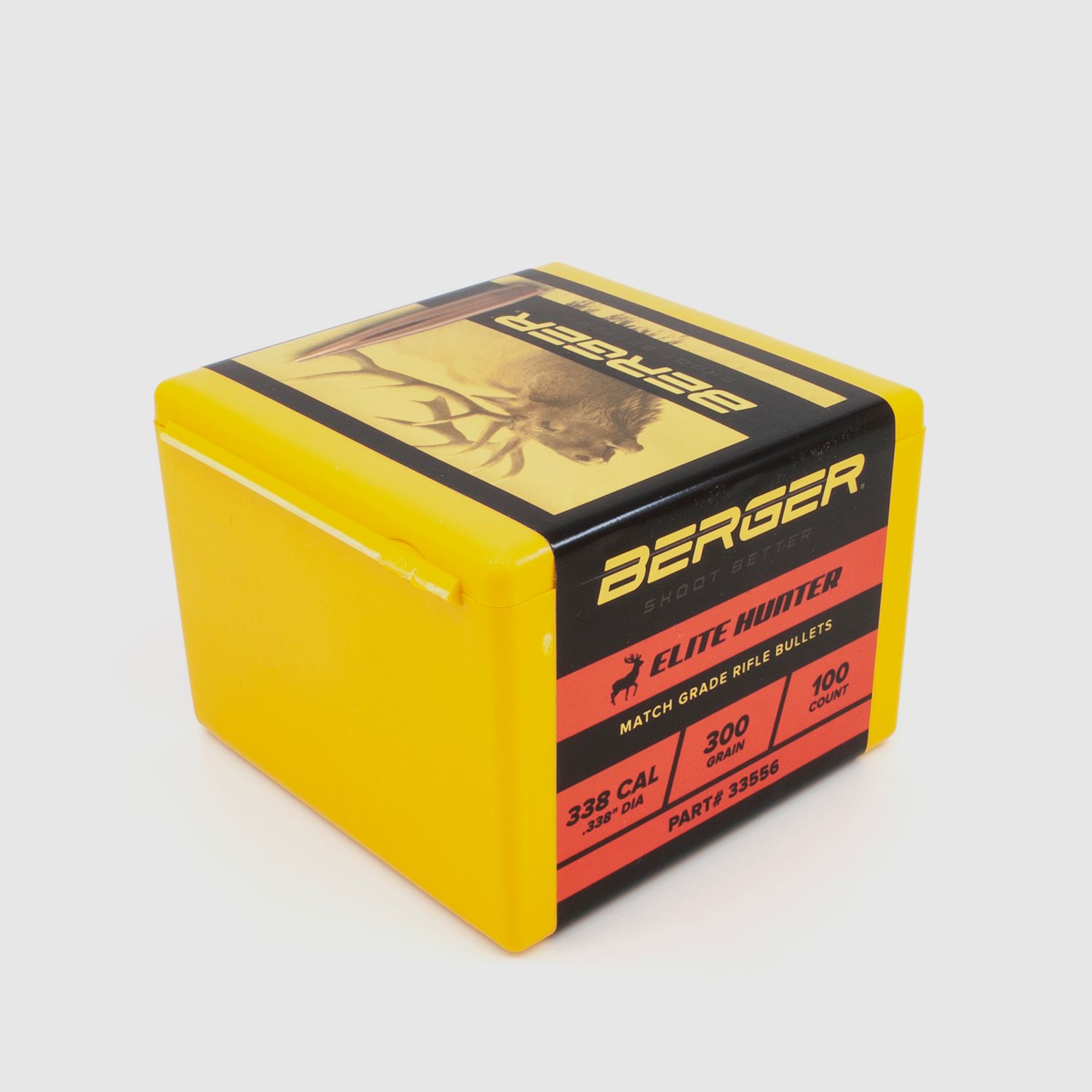 Bala Berger .338 Elite Hunter 300GR 100 Piezas