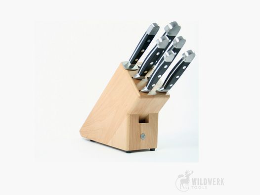 Güde Knife Block 6-pcs Natural